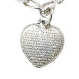 Vintage Sterling Silver Charm Bracelet Love Faith Music Lucky Charms 7in 5.6g – Collectible vintage item