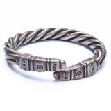 Heavy Saharan African Berber / Tuareg Torque Bracelet 119g Prestige Amulet – Ethnographic collectible - Africa 