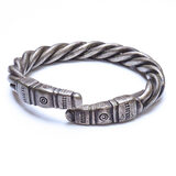 Heavy Saharan African Berber / Tuareg Torque Bracelet 119g Prestige Amulet – Ethnographic collectible - Africa 