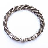 Heavy Saharan African Berber / Tuareg Torque Bracelet 119g Prestige Amulet – Ethnographic collectible - Africa 