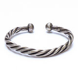Saharan African Berber / Tuareg Twisted Rope Torque Bracelet 53g Etnographic Collectible – Ethnographic collectible - Africa 
