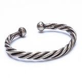 Saharan African Berber / Tuareg Twisted Rope Torque Bracelet 53g Etnographic Collectible – Ethnographic collectible - Africa 