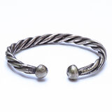 Saharan African Berber / Tuareg Twisted Rope Torque Bracelet 53g Etnographic Collectible – Ethnographic collectible - Africa 