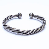 Saharan African Berber / Tuareg Twisted Rope Torque Bracelet 53g Etnographic Collectible – Ethnographic collectible - Africa 
