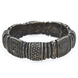 West African Berber/Tuareg Saharan Panel Bangle / Cuff 155 g Ethnographic Collectible – Ethnographic collectible - Africa 
