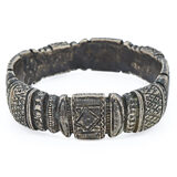 West African Berber/Tuareg Saharan Panel Bangle / Cuff 155 g Ethnographic Collectible – Ethnographic collectible - Africa 