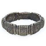 West African Berber/Tuareg Saharan Panel Bangle / Cuff 155 g Ethnographic Collectible – Ethnographic collectible - Africa 