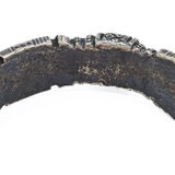 West African Berber/Tuareg Saharan Panel Bangle / Cuff 155 g Ethnographic Collectible – Ethnographic collectible - Africa 