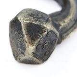 West African Twisted Cuff Bracelet Prestige Amulet 224g Heavy – Ethnographic collectible - Africa 