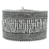 Kohapuri Style Toda Cuff Bracelet Pin Closure 1.5 in Wide 76g – OOAK - Unique one of a kind artisan item