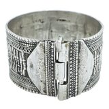 Kohapuri Style Toda Cuff Bracelet Pin Closure 1.5 in Wide 76g – OOAK - Unique one of a kind artisan item