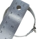 Kohapuri Style Toda Cuff Bracelet Pin Closure 1.5 in Wide 76g – OOAK - Unique one of a kind artisan item