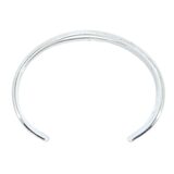 Modernist Sterling Silver Cuff Bracelet 35.8g – Estate Find