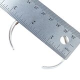 Modernist Sterling Silver Cuff Bracelet 35.8g – Estate Find