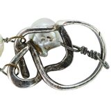 Signed Antique William B Kerr 4730 Arts & Crafts Baroque Pearl Bracelet 8.25 In – Rare collectible vintage item 
