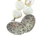 Signed Antique William B Kerr 4730 Arts & Crafts Baroque Pearl Bracelet 8.25 In – Rare collectible vintage item 