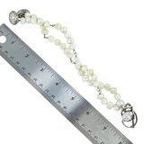 Signed Antique William B Kerr 4730 Arts & Crafts Baroque Pearl Bracelet 8.25 In – Rare collectible vintage item 