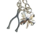 Vintage Sterling Silver Charm Bracelet Musical Sports Love Faith Lucky Symbols – Collectible vintage item