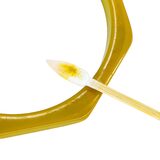 Vintage Yellow Green Bakelite Octogonal Bangle Bracelet – Collectible vintage item