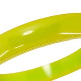 Vintage Green Bakelite Bangle - Chartreuse / Lime / Green Pea Color – Collectible vintage item