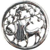 Signed Little Nemo 825 Silver Whimsical Storytelling Brooch Statement 2.8 Inch – Rare collectible vintage item 