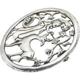 Signed Little Nemo 825 Silver Whimsical Storytelling Brooch Statement 2.8 Inch – Rare collectible vintage item 