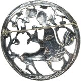 Signed Little Nemo 825 Silver Whimsical Storytelling Brooch Statement 2.8 Inch – Rare collectible vintage item 