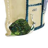 Napier Enamel Gardening Brooch Tote Vegetables And Molded Glass Snail – Estate Find
