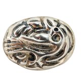 Vintage Mexico Silver Modernist Stylized Roadrunner Brooch Sculptural Relief 1.25” – Rare Vintage Item