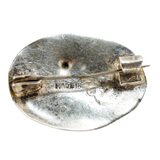 Vintage Mexico Silver Modernist Stylized Roadrunner Brooch Sculptural Relief 1.25” – Rare Vintage Item