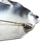 Vintage Tropical Angel Fish Brooch - Enameled Sterling Silver - 2.5in – Vintage item