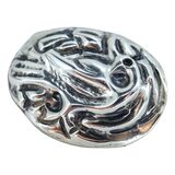 Vintage Mexico Silver Modernist Stylized Roadrunner Brooch Sculptural Relief 1.25” – Rare Vintage Item