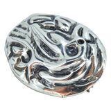 Vintage Mexico Silver Modernist Stylized Roadrunner Brooch Sculptural Relief 1.25” – Rare Vintage Item