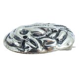 Vintage Mexico Silver Modernist Stylized Roadrunner Brooch Sculptural Relief 1.25” – Rare Vintage Item