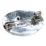 Vintage Mexico Silver Modernist Stylized Roadrunner Brooch Sculptural Relief 1.25” – Rare Vintage Item