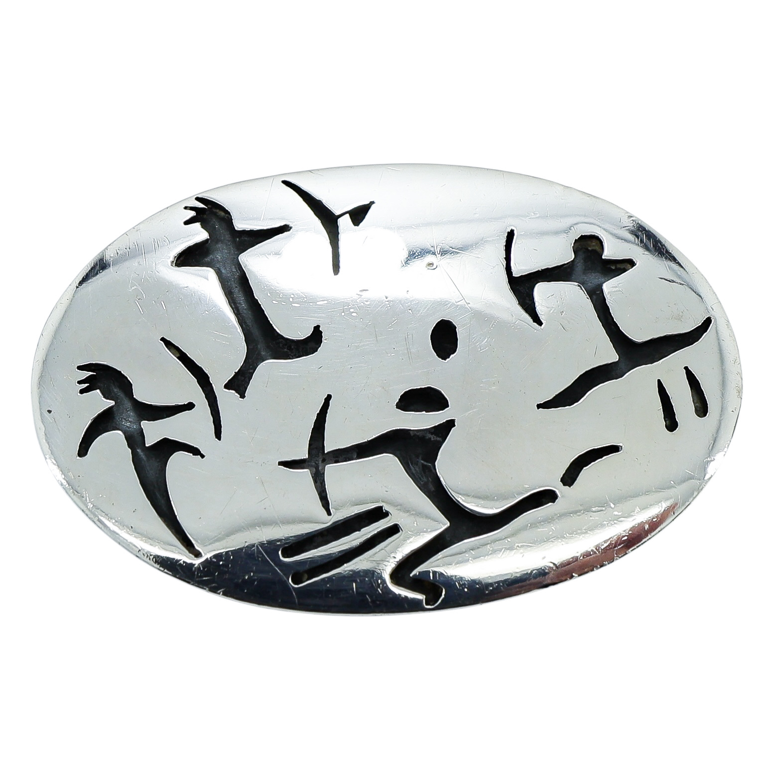 Antonio Pineda Mexican Modernist Sterling Silver 970 Brooch image 16