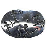 Antonio Pineda Mexican Modernist Sterling Silver 970 Brooch – Rare collectible vintage item 