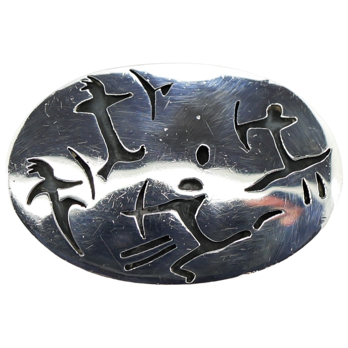 Antonio Pineda Mexican Modernist Sterling Silver 970 Brooch image 4