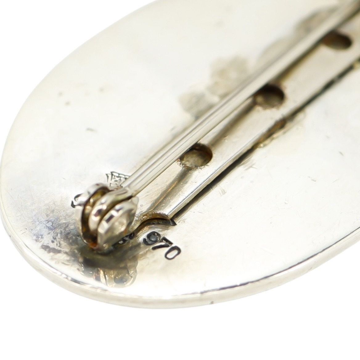 Antonio Pineda Mexican Modernist Sterling Silver 970 Brooch image 15