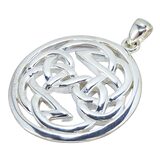 Keith Jack 925 Sterling Silver - Lewis Knot - Path Of Life - Pendant Only – Collectible designer item - retired