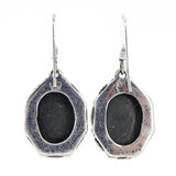 Artisan Sterlings Silver - Large Cabachons - Titanium Rainbow Druzy – OOAK - Unique one of a kind artisan item