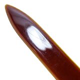 Vintage MCM Letter Opener Faux Dagger Celluloid Acetate w Tooled Leather Sheath – Rare collectible vintage item 