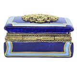 Vintage R.C. Limoges Judaica Shema Israel Book-Shaped Trinket Box – Hand Painted – Rare collectible vintage item 