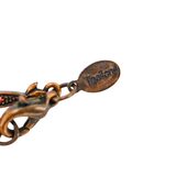Joan Rivers Ornate Victorian Revival Statement Pendant Necklace Pink Peach Rhinestones – Collectible designer item - retired