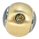 Honora Peacock Baroque Freshwater Pearl Necklace with 14k Two-Tone Twist Clasp – Collectible designer item - retired