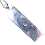 Modernist Sterling Silver Pendant Pearl / Nacre Cabochons Geometric Motif Signed MD – Studio made / small batch item  - Estate find