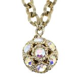1960s Sarah Coventry Dancing Magic Convertible Necklace Bracelet AB Rhinestones With Card – Vintage item