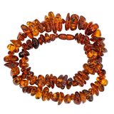 Vintage Baltic Amber Nugget Bead Boho Necklace 83g 25” - Honey Cognac – OOAK - Unique one of a kind artisan item