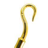 Hermès Hermes Jumbo Hook Choker Necklace Bracelet Brown Leather 2 Ways – Collectible designer item - retired