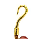 Hermès Hermes Jumbo Hook Choker Necklace Bracelet Brown Leather 2 Ways – Collectible designer item - retired